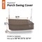 Classic Accessories Ravenna Water-Resistant Porch Swing Cover, 56 x 25 x 32 in. 56-489-015101-EC - alternate 2